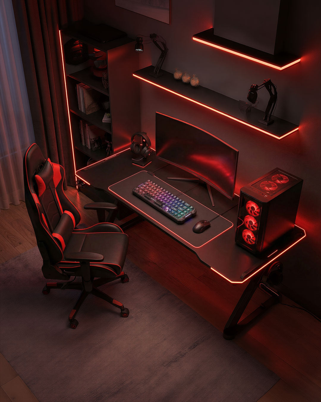 Flux 68 Wired Hall Effect Magnetic Switch Gaming Keyboard
