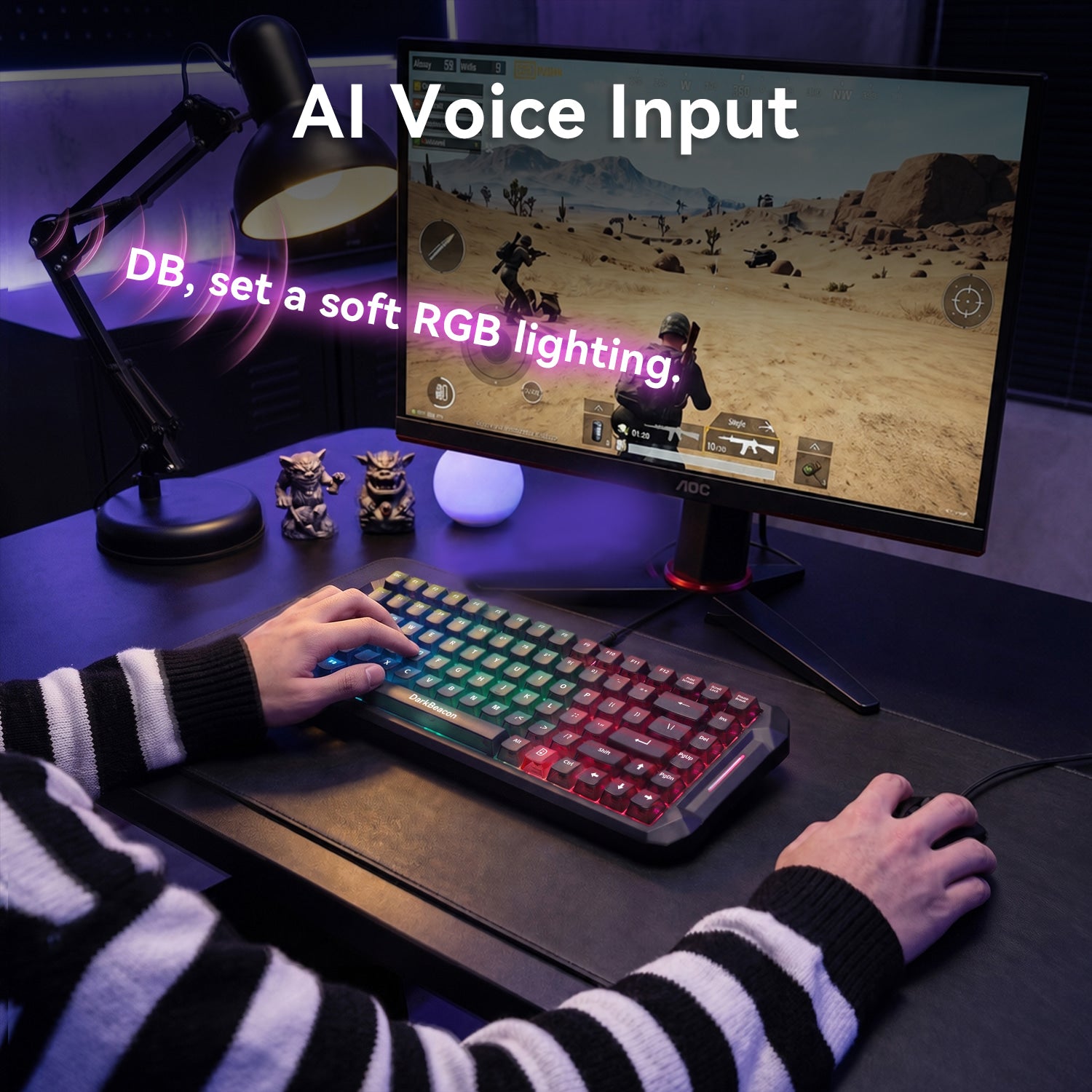 Flux 84 Wired Hall Effect Magnetic Switch Gaming Keyboard