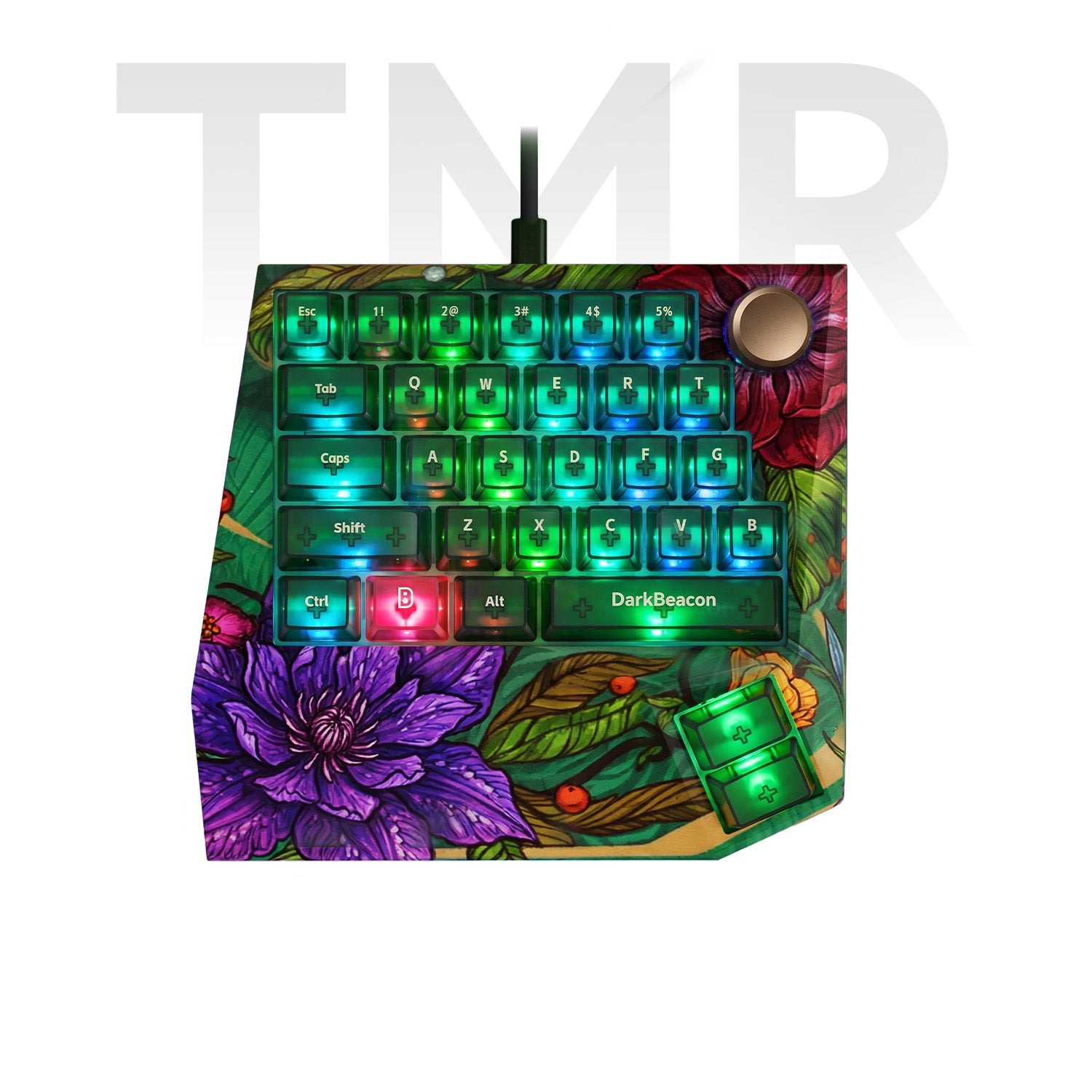 Devil Breaker Wild Lotus II One-Handed TMR Magnetic Keyboard