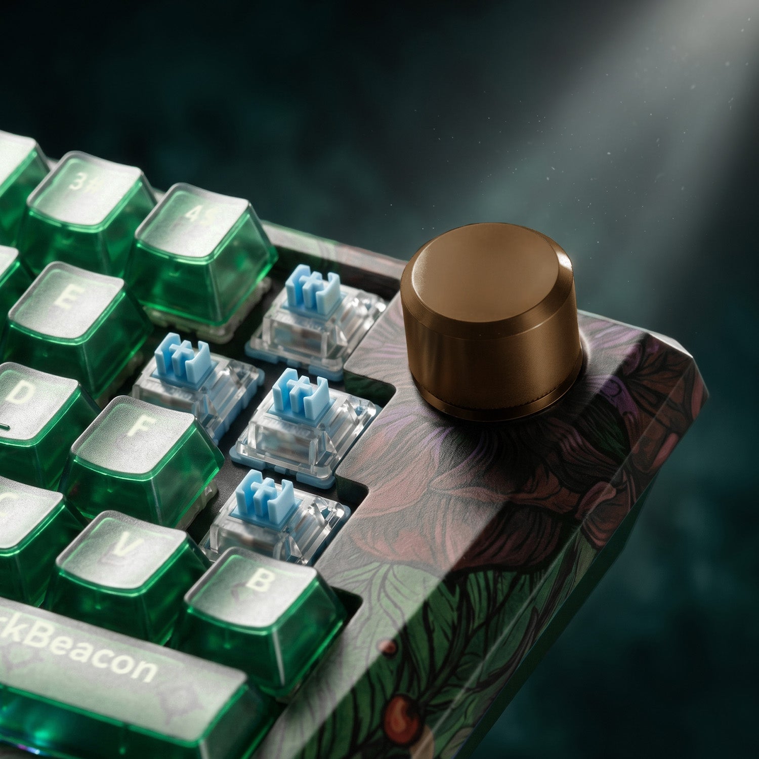Devil Breaker Wild Lotus II One-Handed TMR Magnetic Keyboard