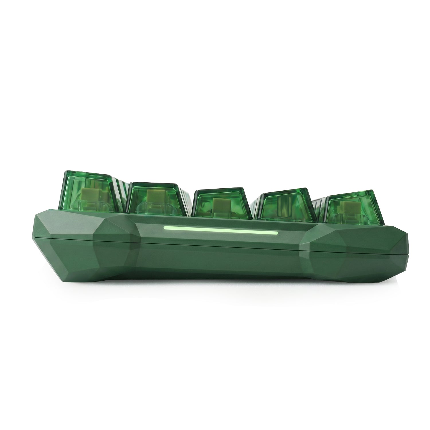 Flux 68 Wired Hall Effect Magnetic Switch Gaming Keyboard - Assassin Green