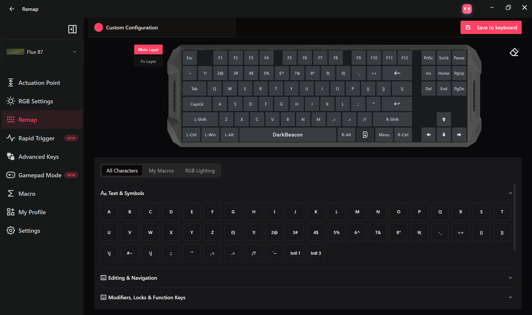 Remap Every Key Around the Way You Play
