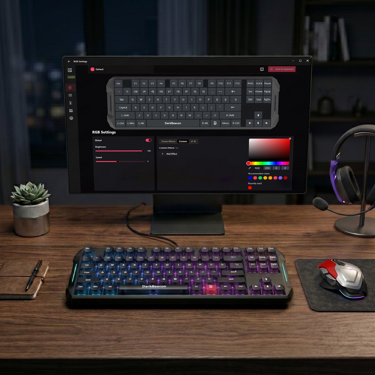 Blade 87 Wired Silent Mechanical Keyboard
