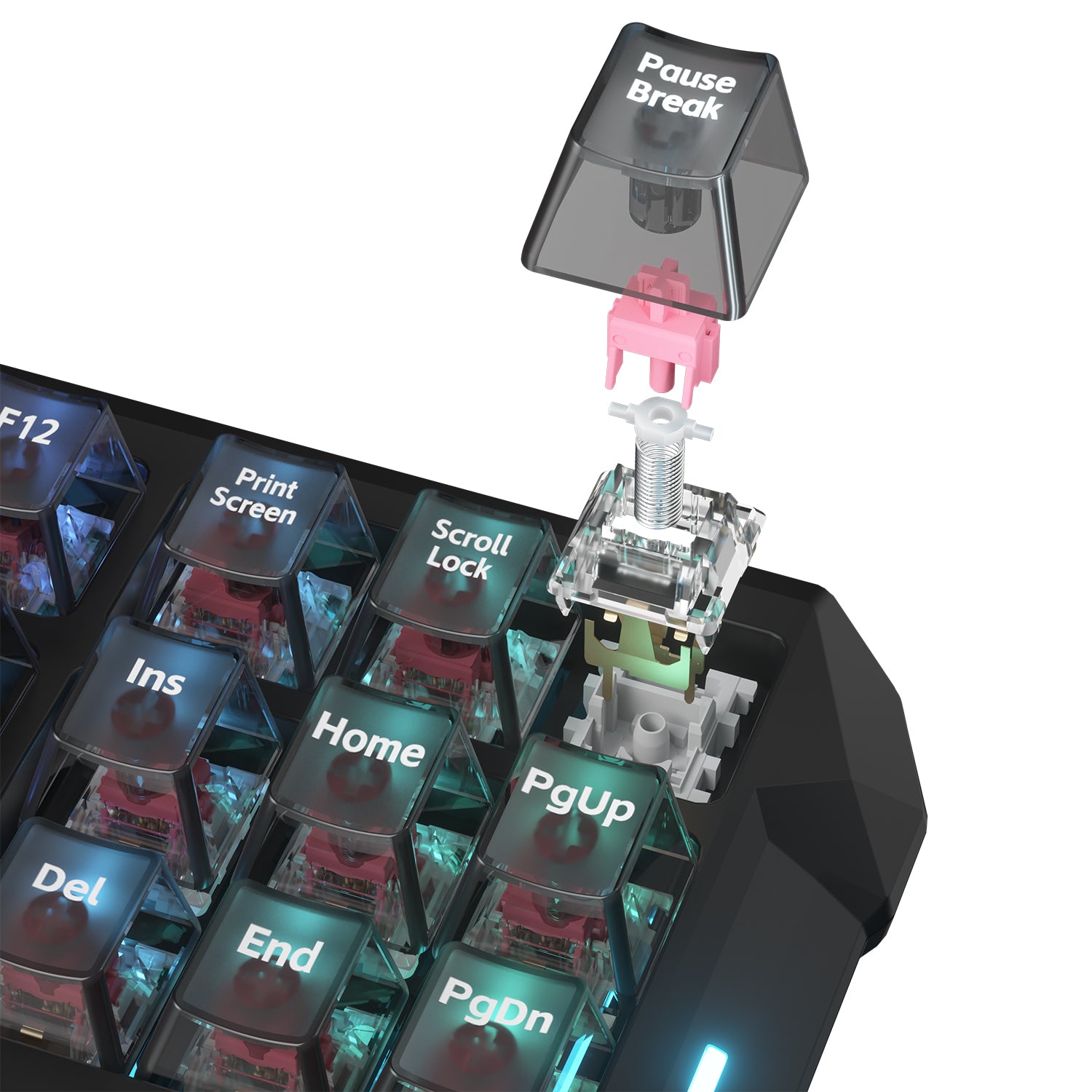 Blade 87 Wired Silent Mechanical Keyboard