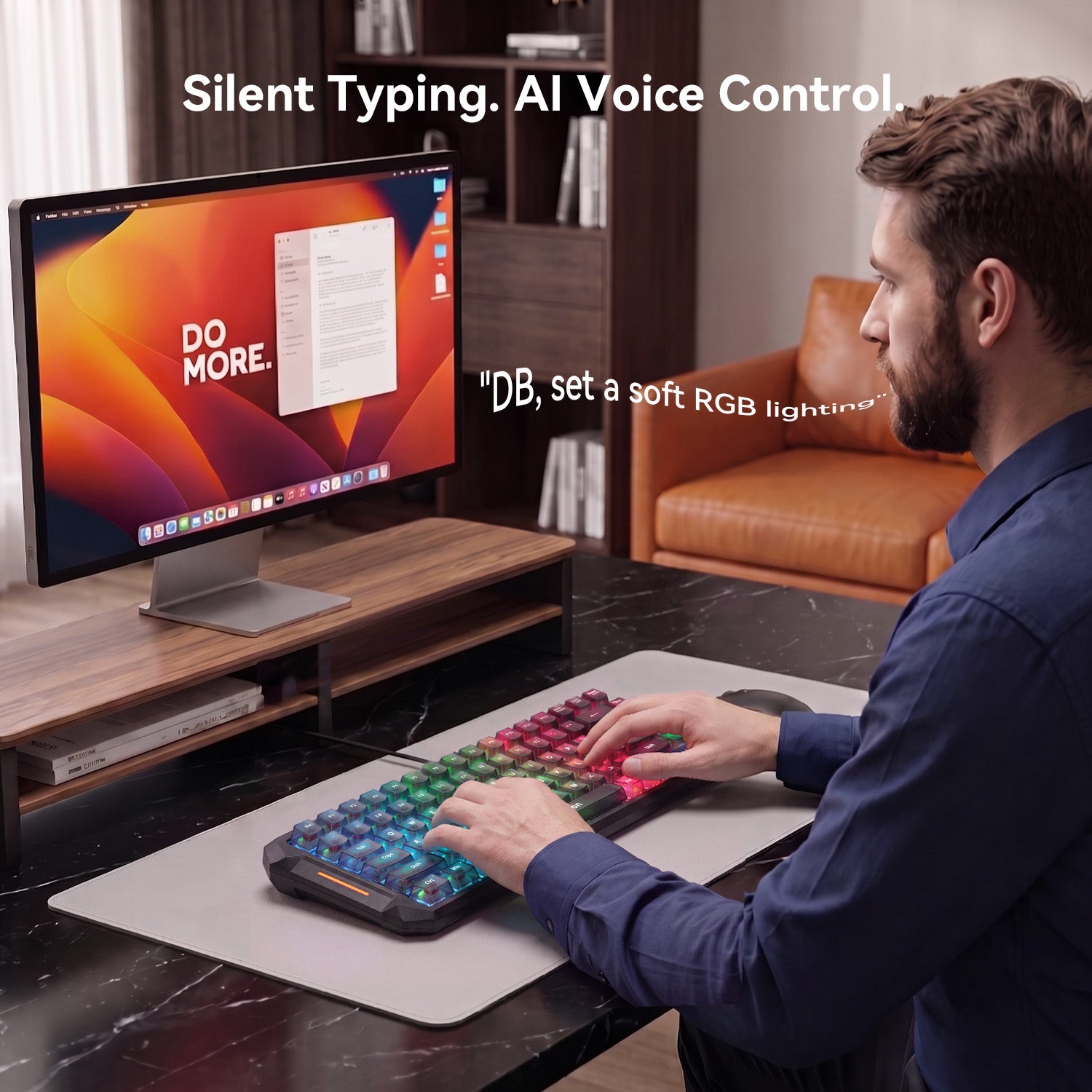 Blade 84 Wired Silent Mechanical Keyboard
