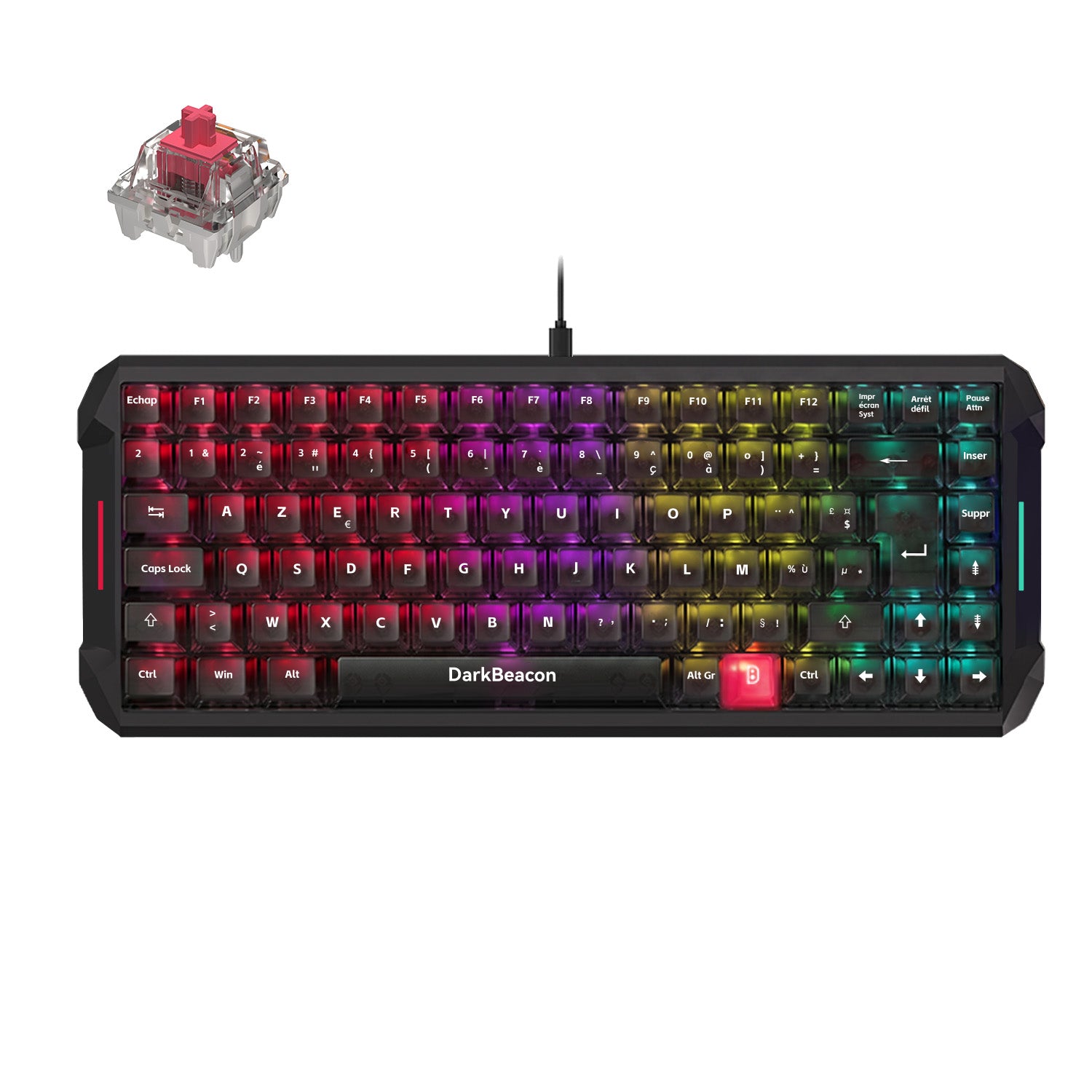 Blade 84 Wired Silent Mechanical Keyboard