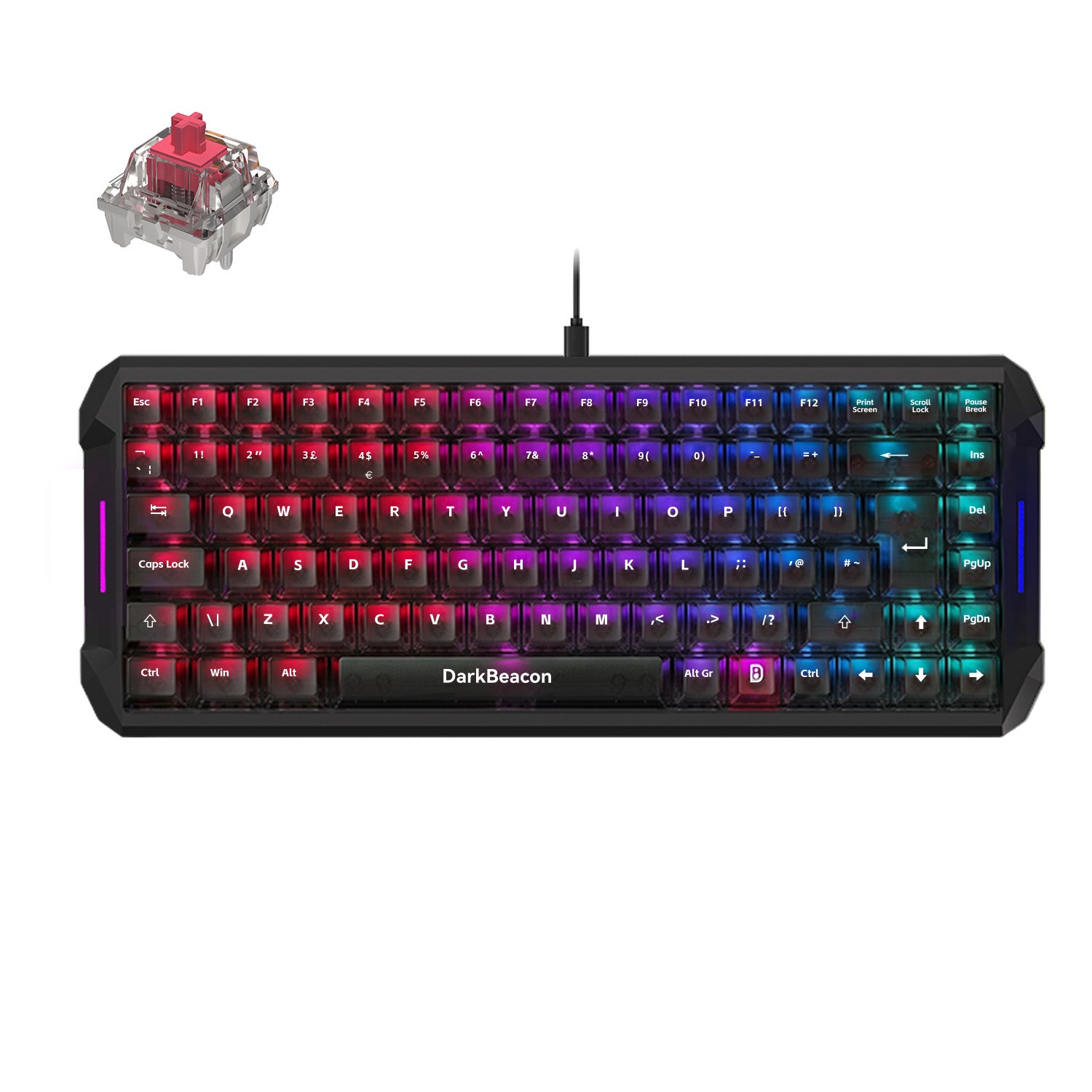 Blade 84 Wired Silent Mechanical Keyboard