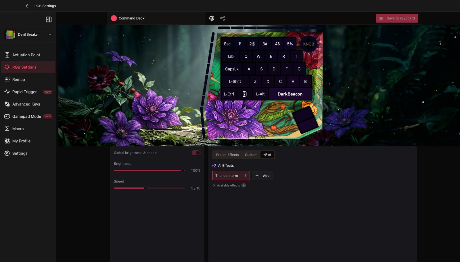 RGB Settings
