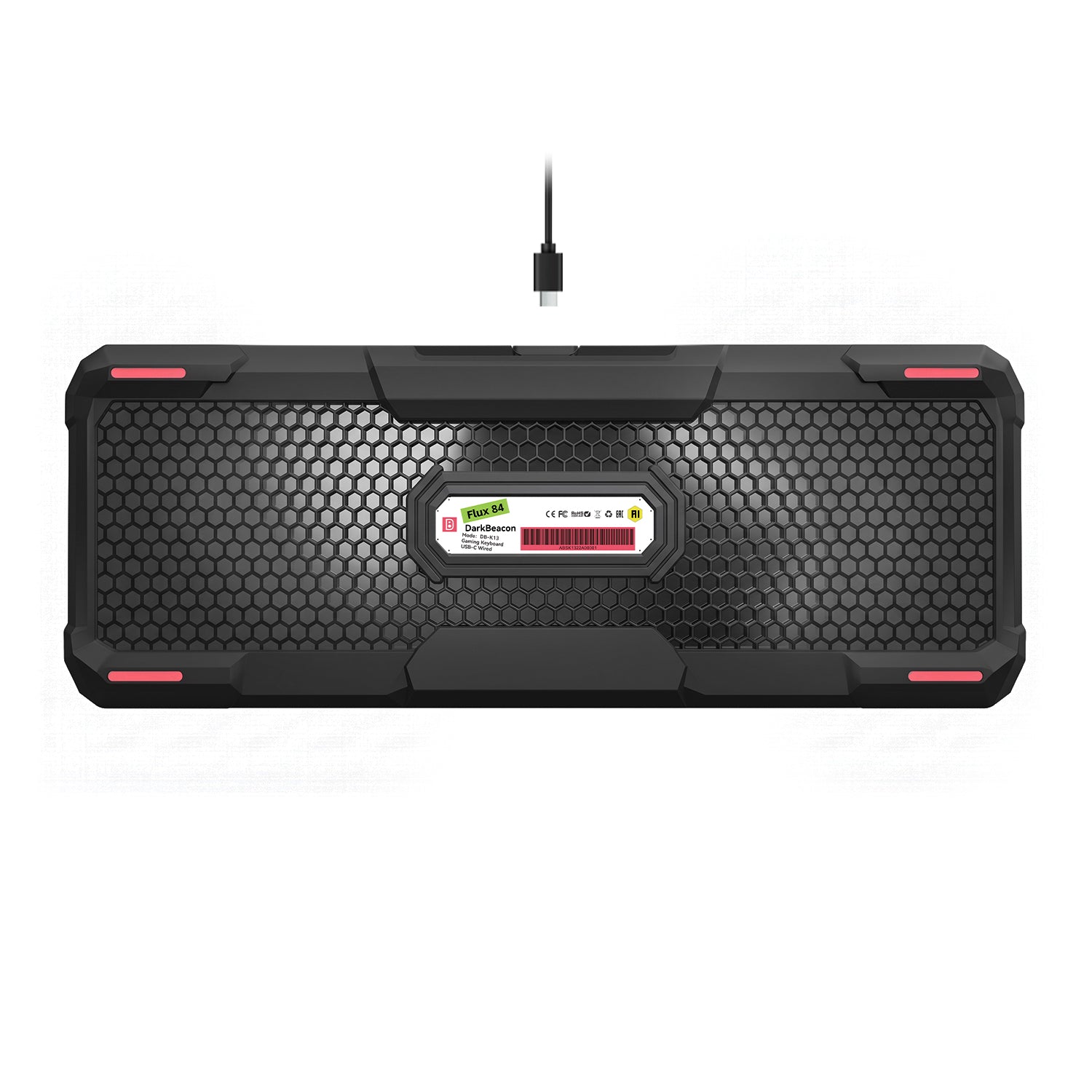 Flux 84 Wired Hall Effect Magnetic Switch Gaming Keyboard
