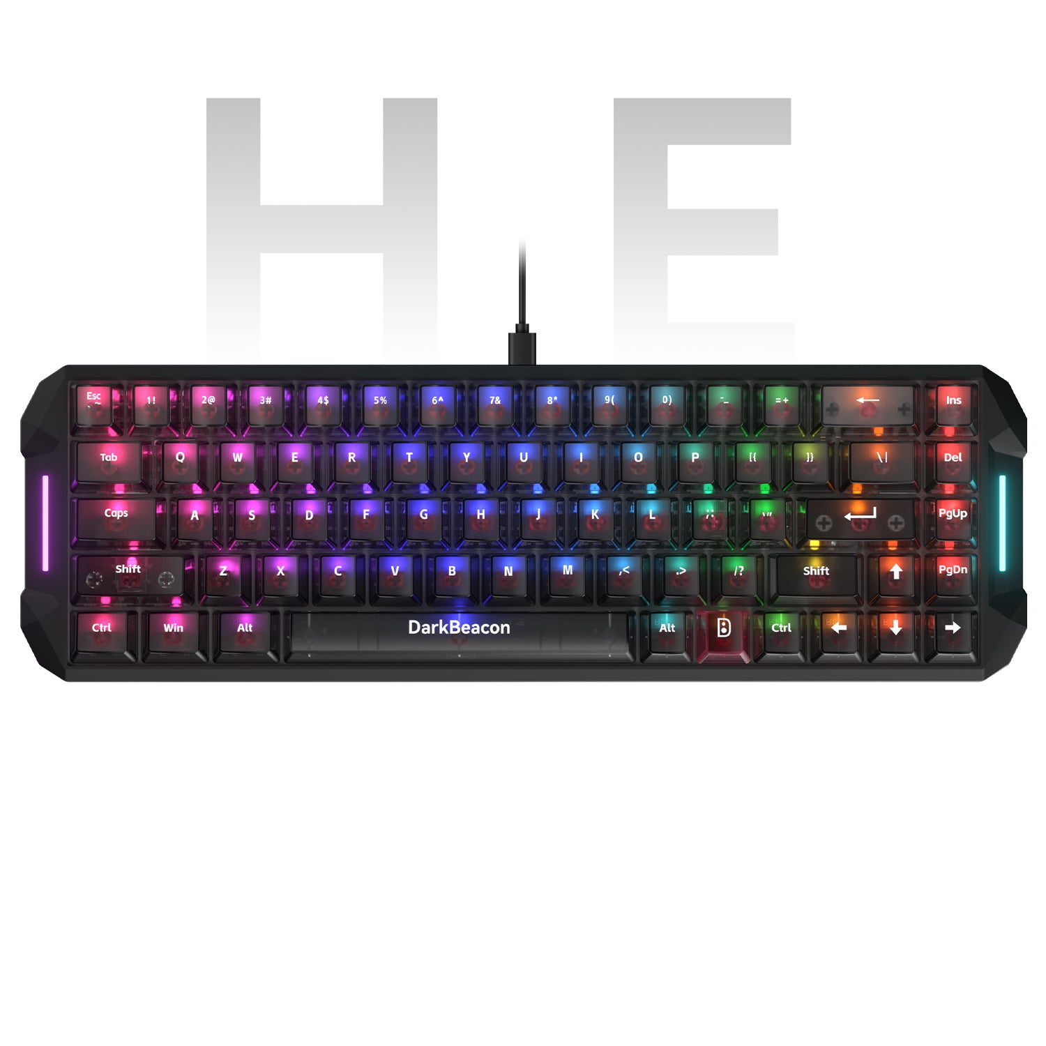 Flux 68 Wired Hall Effect Magnetic Switch Gaming Keyboard