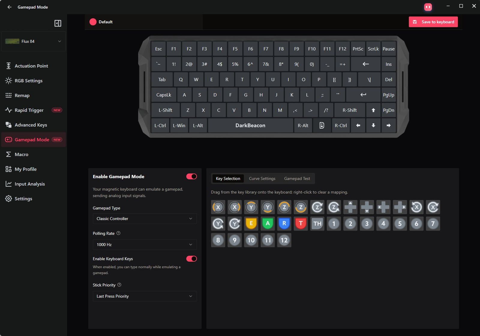 Gamepad Mode