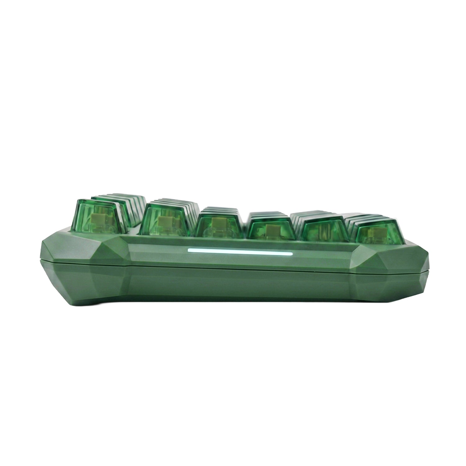 Flux 87 Wired Hall Effect Magnetic Switch Gaming Keyboard - Assassin Green